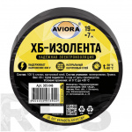 Изолента ХБ 19мм*7м, 90 г, Aviora - фото