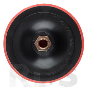 Шлиф круг резиновый с липучкой+переходник 125 мм, 645-161 - фото 2