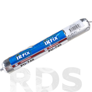 Герметик полиуретановый IRFIX PU-740, чёрный (однокомпонентный), 600 мл