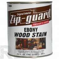 Морилка уретановая "ZIP-GUARD" Черное дерево / Wood Stain Ebony/ 0,946 мл /230904 - фото