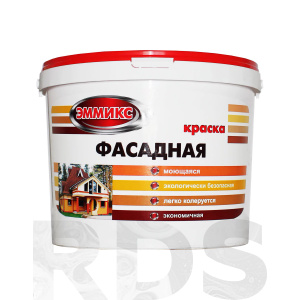 Краска фасадная белая ЭММИКС ВД Base А (ВЕД 16 Л/25,8 КГ)