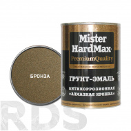 Грунт-эмаль антикоррозийная “Алмазная крошка” Mister Hardmax бронза (БАН 1 кг / 14 шт) - фото