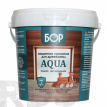Защитная пропитка для древесины Aqua Бор дуб (ведро 2,3 кг / 4 шт) - фото