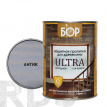 Защитная пропитка для древесины Ultra Бор антик ( 2,7 кг / 4 шт) - фото