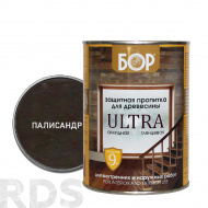 Защитная пропитка для древесины Ultra Бор палисандр ( 2,7 кг / 4 шт) - фото