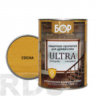 Защитная пропитка для древесины Ultra Бор сосна ( 2,7 кг / 4 шт) - фото