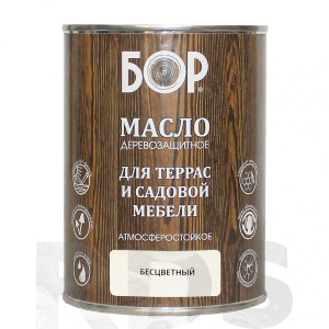 Масло деревозащитное для террас и садовой мебели Бор орегон ( 0,64 кг / 14 шт)