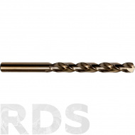 Сверло по металлу, 6,0х57х93 мм, HSS-Co DIN338, упак. 10 шт., КОБАЛЬТ "PROFFOS" /501927 - фото