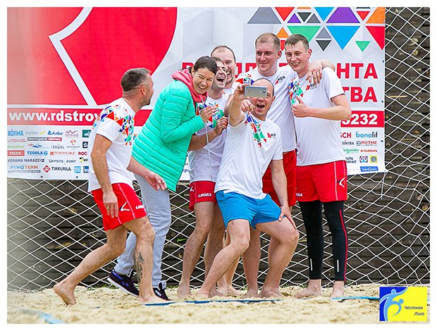 IV место в турнире по пляжному волейболу заняла команда "ООО РДС Строй"