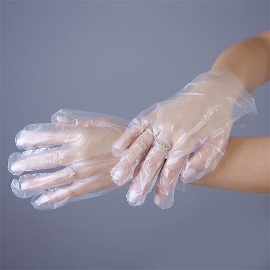 Перчатки защитные полиэтиленовые - фото