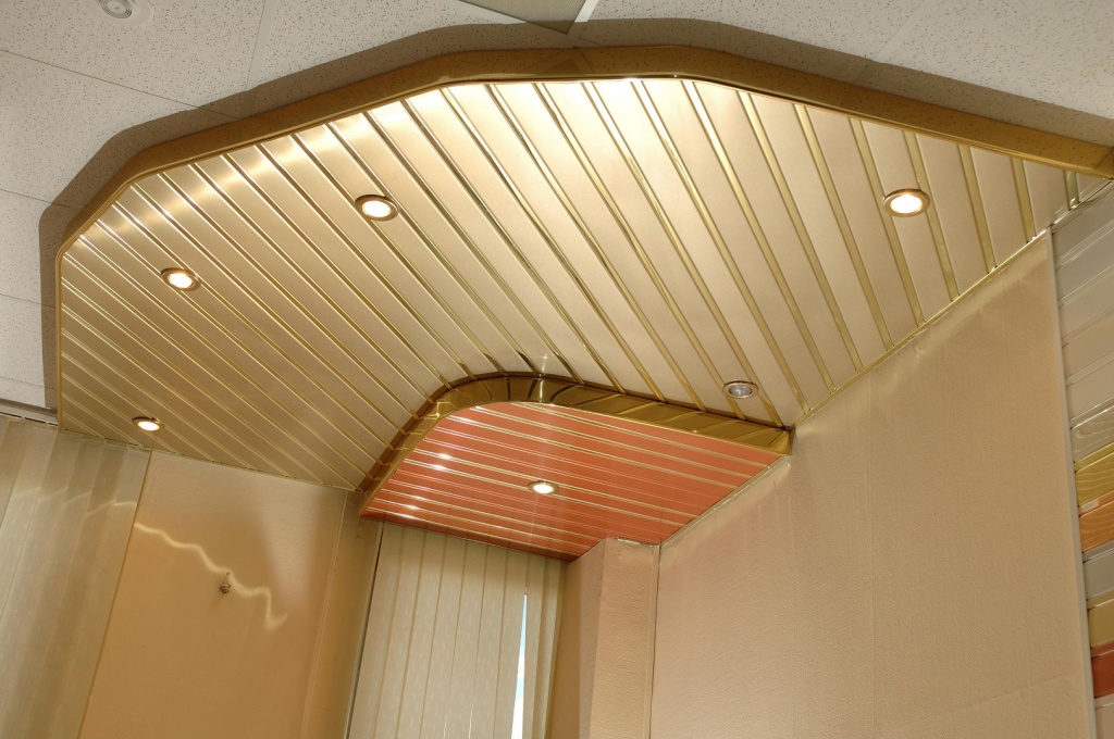 Реечный потолок немецкого дизайна - фото 